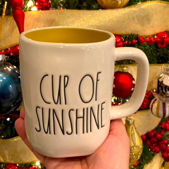 Rae Dunn Cup Of Sunshine brand new